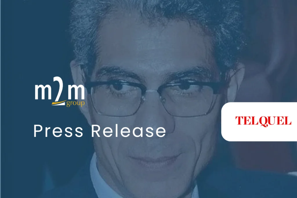 M2M Group - Epayment Press Release - M2M Group's CEO speaks to Telquel