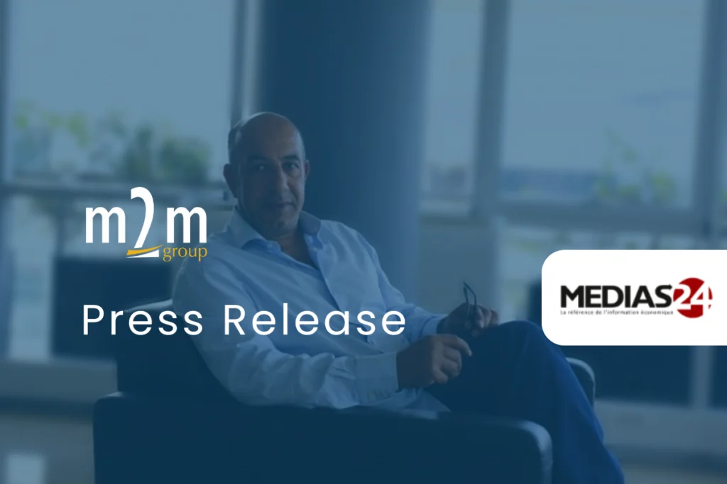 M2M Group - Epayment Press Release - Redouane Bayd speaks to the press