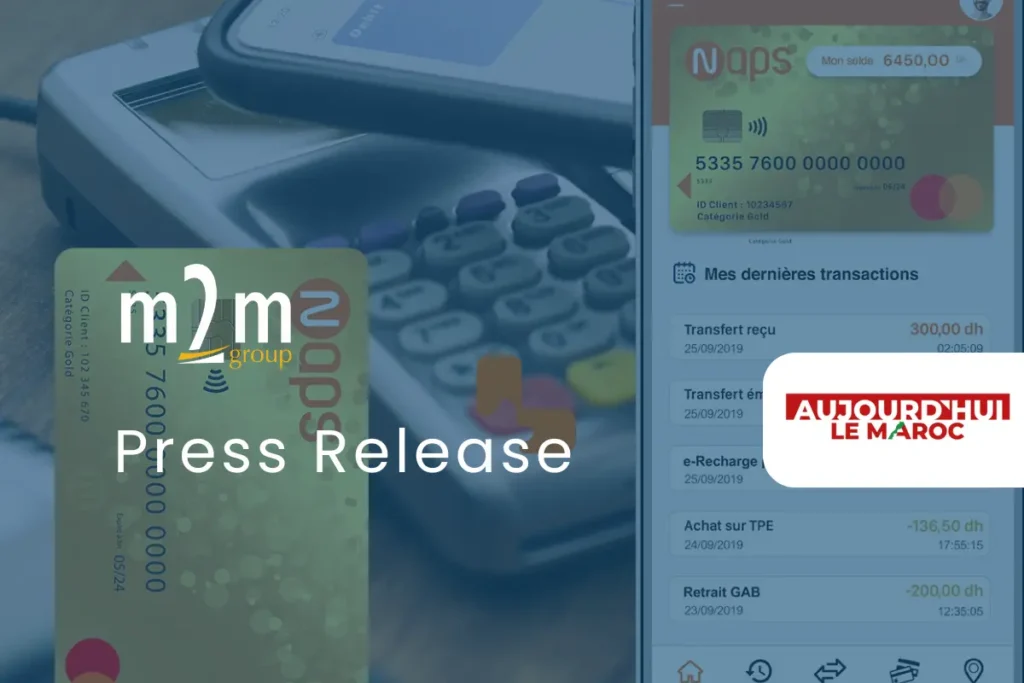M2M Group - Epayment Press Release - Naps joins effort for Covid-19